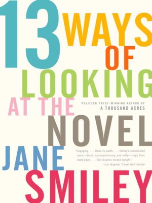 cover image of 13 Ways of Looking at the Novel